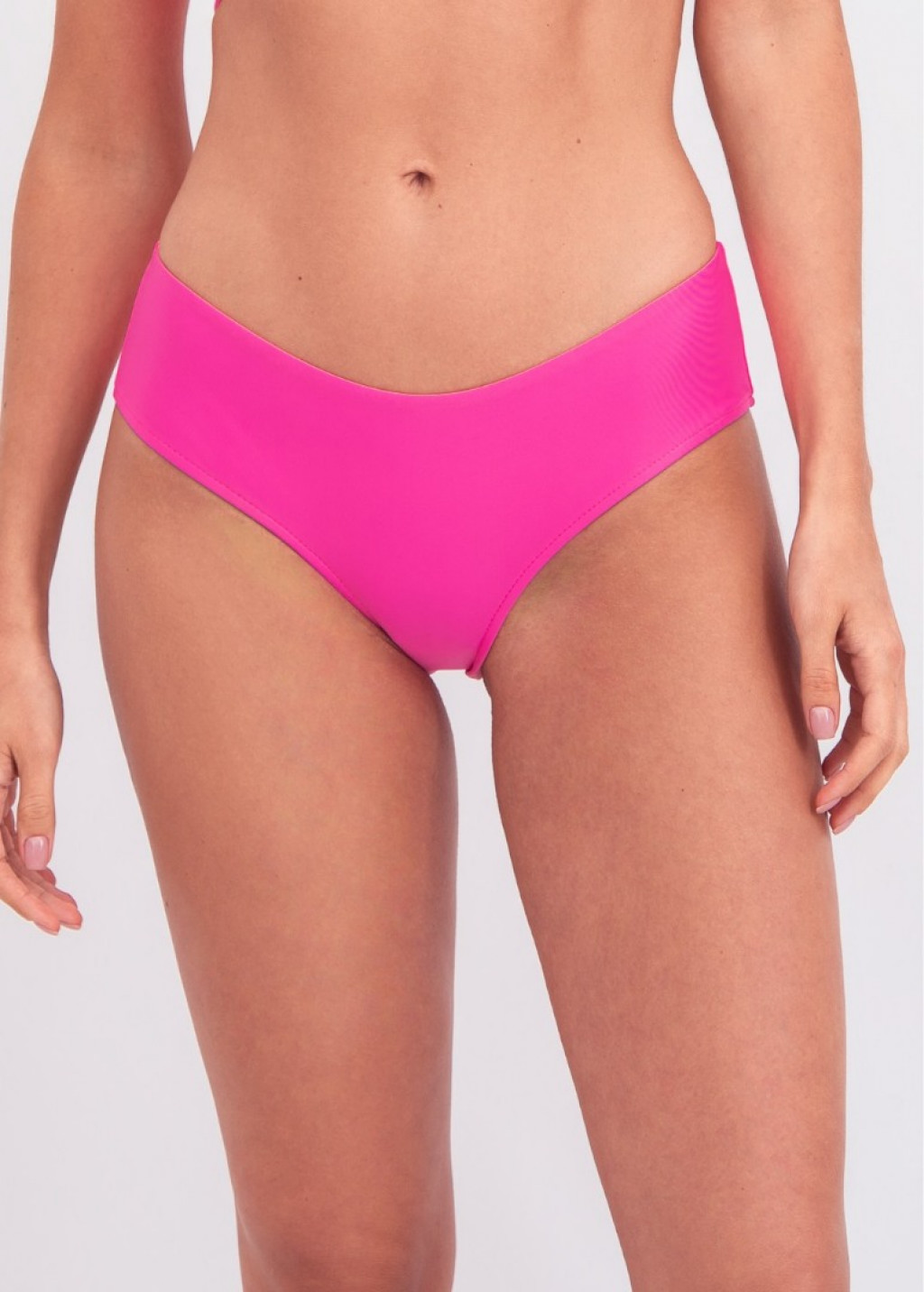 Pink Brazilian Bikini Bottom And Sports Top