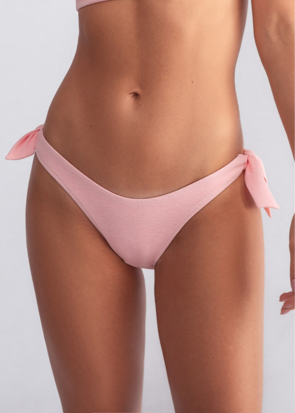 Pink Comfy Bikini Top and Pink Cheeky Bikini Bottom
