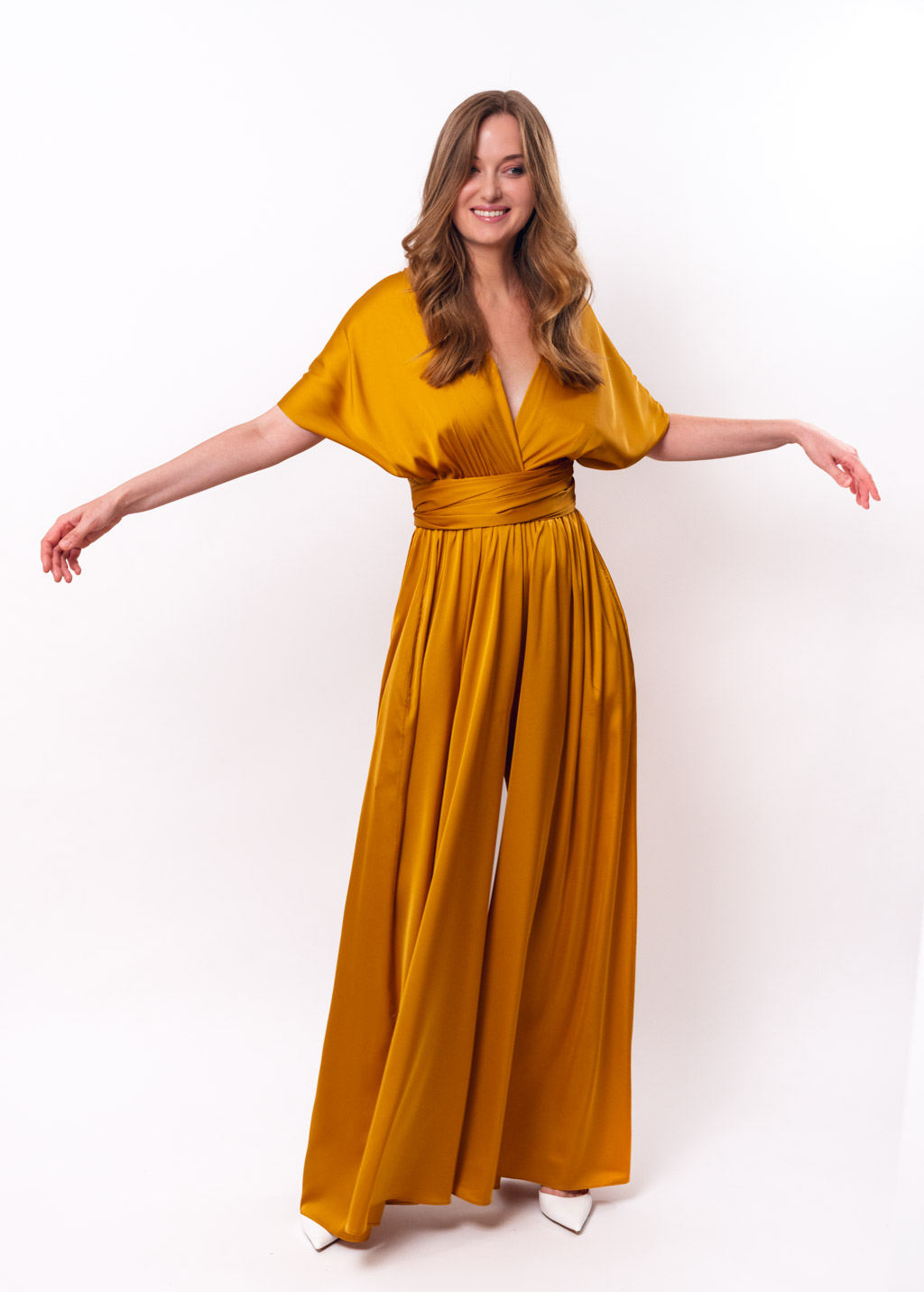Gold infinity jumpsuit
