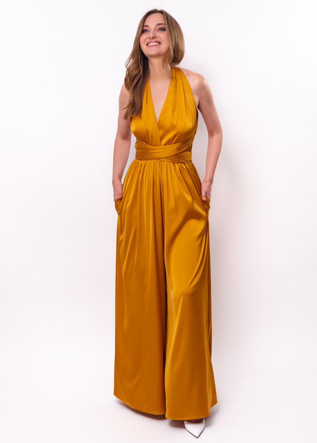 Gold infinity jumpsuit
