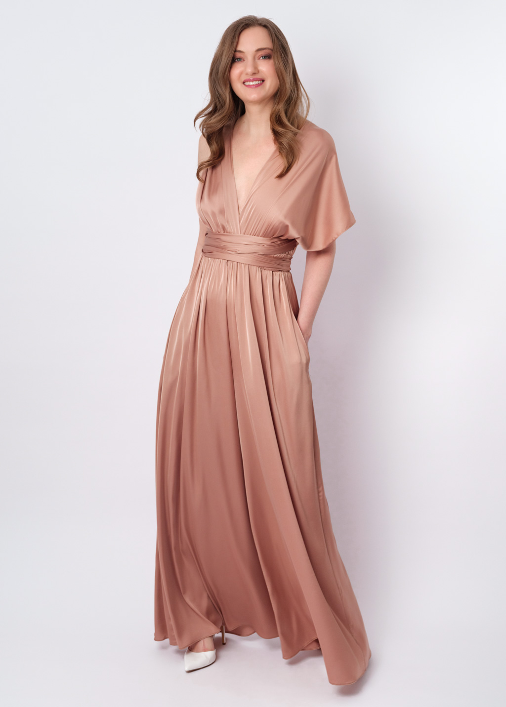 Rose gold infinity jumpsuit