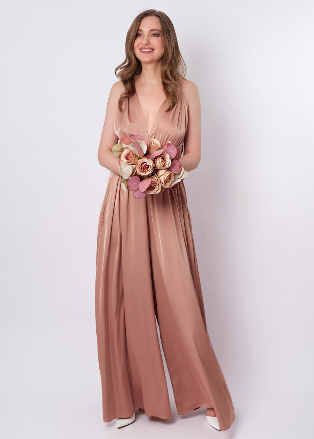 Rose gold infinity jumpsuit